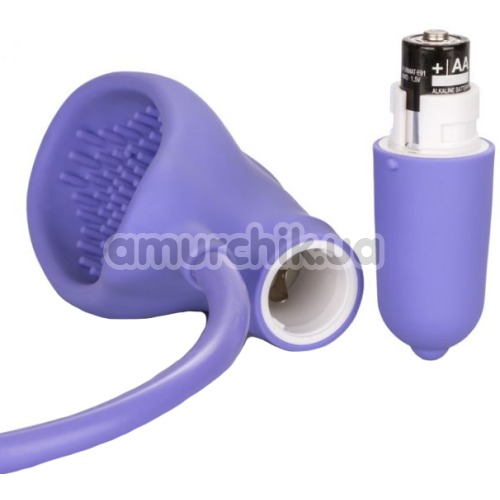Вакуумна помпа з вібрацією для клітора Intimate Pump, фіолетова
