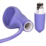 Вакуумная помпа с вибрацией для клитора Intimate Pump, фиолетовая - Фото №2