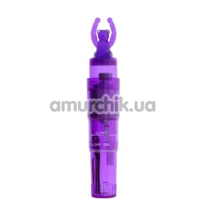 Клиторальный вибратор Good Vibes Bear Vibrator, фиолетовый - Фото №1