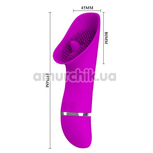 Симулятор орального секса для женщин Pretty Love Rudolf, фиолетовый