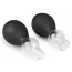 Вакуумные стимуляторы для сосков Nipple Pump Set, черные - Фото №2