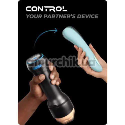 Інтерактивна насадка на мастурбатор Kiiroo Control, чорна