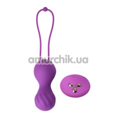 Вагінальні кульки з вібрацією JOS Alba, фіолетові - Фото №1