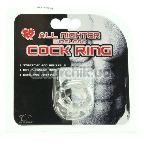 Виброкольцо TLC All Nighter Wireless Cock Ring