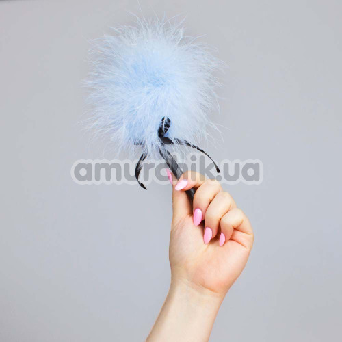 Перышко для ласк Secret Play Mini Feather Tickler, голубое
