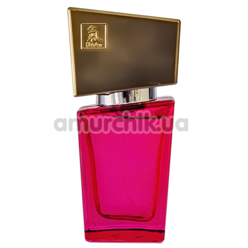 Духи с феромонами Shiatsu Pheromone Fragrance Women Pink для женщин, 15 мл - Фото №1