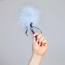Перышко для ласк Secret Play Mini Feather Tickler, голубое - Фото №2