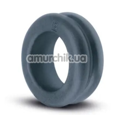 Ерекційне кільце для члена Boners Double Design Ribbed Cock Ring, синє - Фото №1