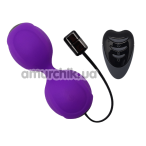Вагінальні кульки Adrien Lastic Kegel Vibe Pelvic Floor Exerciser, фіолетові - Фото №1