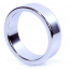 Эрекционное кольцо Boss Series Metal Cock Ring Large, серебрянное - Фото №1