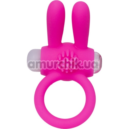 Виброкольцо А-Toys Powerful Cock Ring 769002, розовое - Фото №1