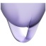 Набір з 2 менструальних чаш Satisfyer Feel Confident, фіолетовий - Фото №6