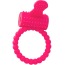 Виброкольцо Silicone Vibro Cock Ring, розовое - Фото №2