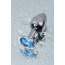 Анальна пробка з блакитним кристалом Toyfa Metal 717001-14, срібна - Фото №9
