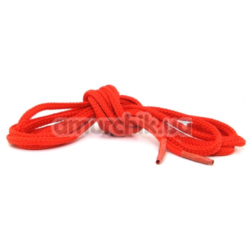 Веревка Japanese Silk Love Rope 3 м, красная