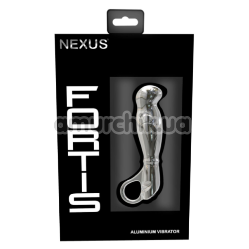 Вибростимулятор простаты для мужчин Nexus Fortis, серебряный