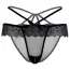 Трусики Daring Intimates Taylor Crotchless Panty, чорні - Фото №3