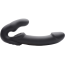 Безременевий страпон з вібрацією Strap U Evoke Super Charged, чорний - Фото №0