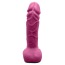 Мыло в виде пениса с присоской Чистий Кайф M, розовое - Фото №1