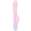 Вібратор з поштовхами, ротацією і підігрівом Angelia 00051, рожевий - Фото №1