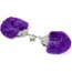 Наручники Roomfun Furry Cuffs, фіолетові - Фото №0