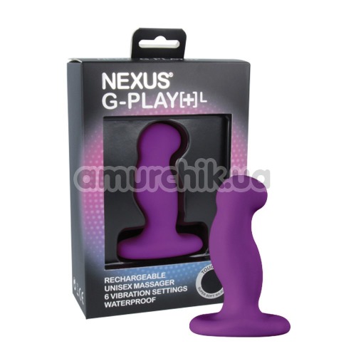 Вибростимулятор простаты для мужчин Nexus G-Play Large, фиолетовый