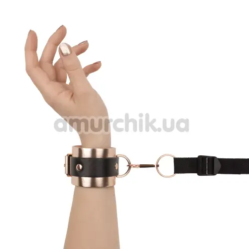 Фиксаторы для рук и ног Rosy Gold Nouveau Under-Mattress Restraint Set, золотые