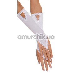 Перчатки Gloves (модель 7710), белые - Фото №1