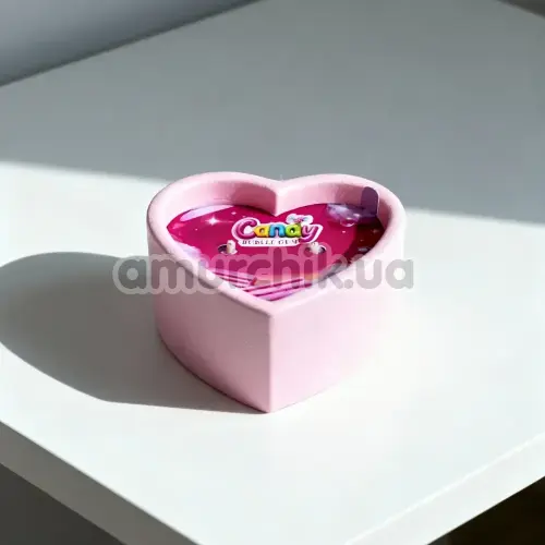 Свеча для массажа Candy Heart Bubble Gum - жвачка, 70 мл