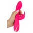 Вібратор Vibe Couture Rabbit Euphoria, рожевий - Фото №3
