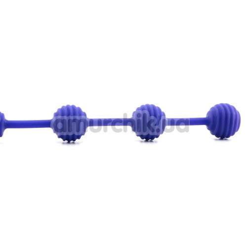 Набор анальных цепочек Posh Silicone “O” Beads, фиолетовый