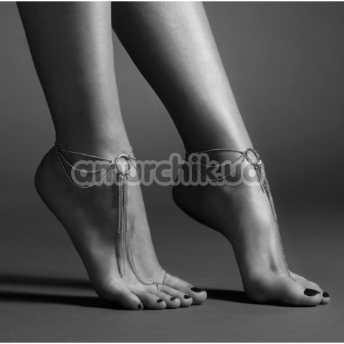 Браслеты для ног Bijoux Indiscrets Magnifique Feet Chain, золотые