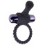 Виброкольцо Fantasy C-Ringz Vibrating Silicone Super Ring, черное - Фото №1