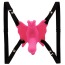 Вибратор-бабочка Ultra Passionate Harness, розовый - Фото №2