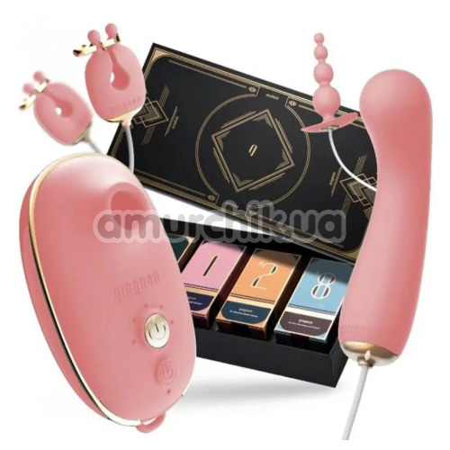 Набор секс-игрушек Qingnan Quartet Set, розовый