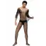 Комбінезон чоловічий Star Night Men Lace Bodystocking, чорний - Фото №2