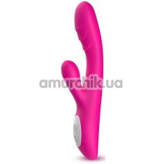 Вибратор с подогревом Boss Series Rabbit Vibrator Spark, розовый - Фото №1
