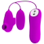 Симулятор орального секса для женщин с вибрацией Pretty Love Suction & Vibro Bullets, фиолетовый - Фото №5