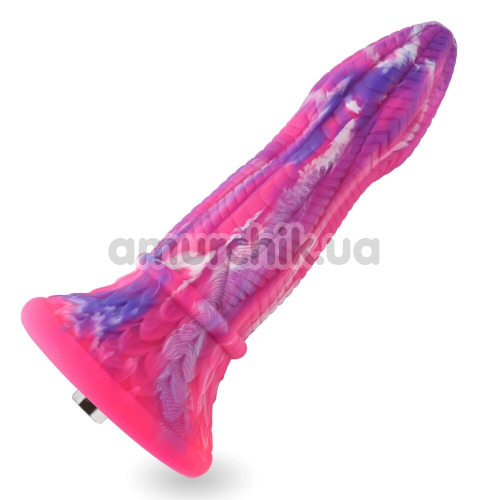 Фалоімітатор-насадка Hismith Anal Toy For HiHismith Ophicone Silicone Dildo, рожевий - Фото №1