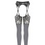 Колготки Strumpfhose Suspender Tights, чорні - Фото №3