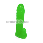 Мило у вигляді пеніса з присоскою Pure Bliss L, зелене - Фото №1