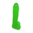 Мыло в виде пениса с присоской Pure Bliss L, зеленое - Фото №1