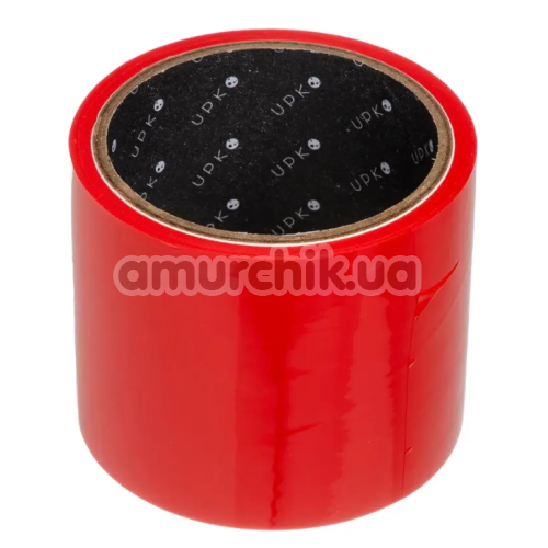 Бондажна стрічка Upko Static Bondage Tape, червона