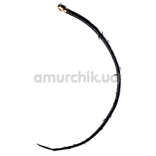 Плеть Upko Leather Thorn Whip, черная
