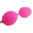 Вагинальные шарики A-Toys Keggel Balls 764001, розовые - Фото №3