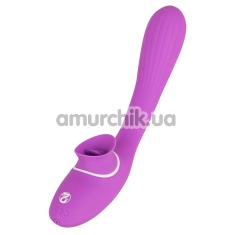 Вибратор клиторальный и точки G 2 Function Bendable Vibe, фиолетовый - Фото №1