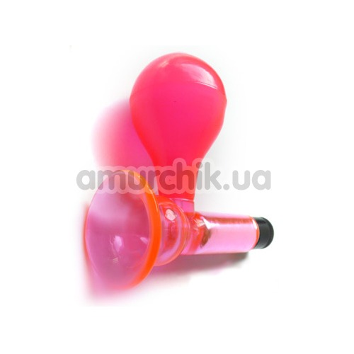 Вакуумный стимулятор для сосков с вибрацией Mini Portable Nipple Pump - Фото №1