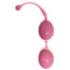 Вагінальні кульки Hi Basic Geisha Lastic Double Balls II, рожеві - Фото №2