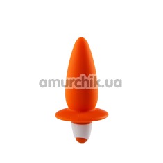 Анальная пробка с вибрацией My Favorite Vibrating Analplug, оранжевая - Фото №1