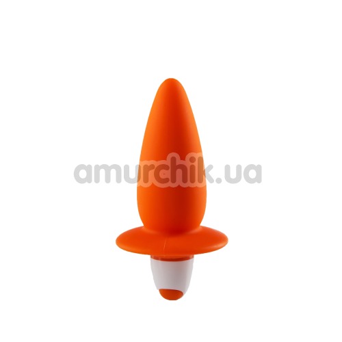 Анальная пробка с вибрацией My Favorite Vibrating Analplug, оранжевая - Фото №1